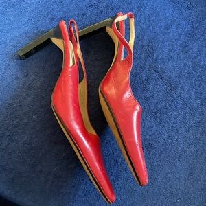 Ralph Lauren Red Heels
